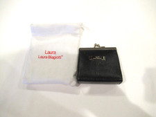 Portafoglio portamonete nero Laura Biagiotti, dust bag