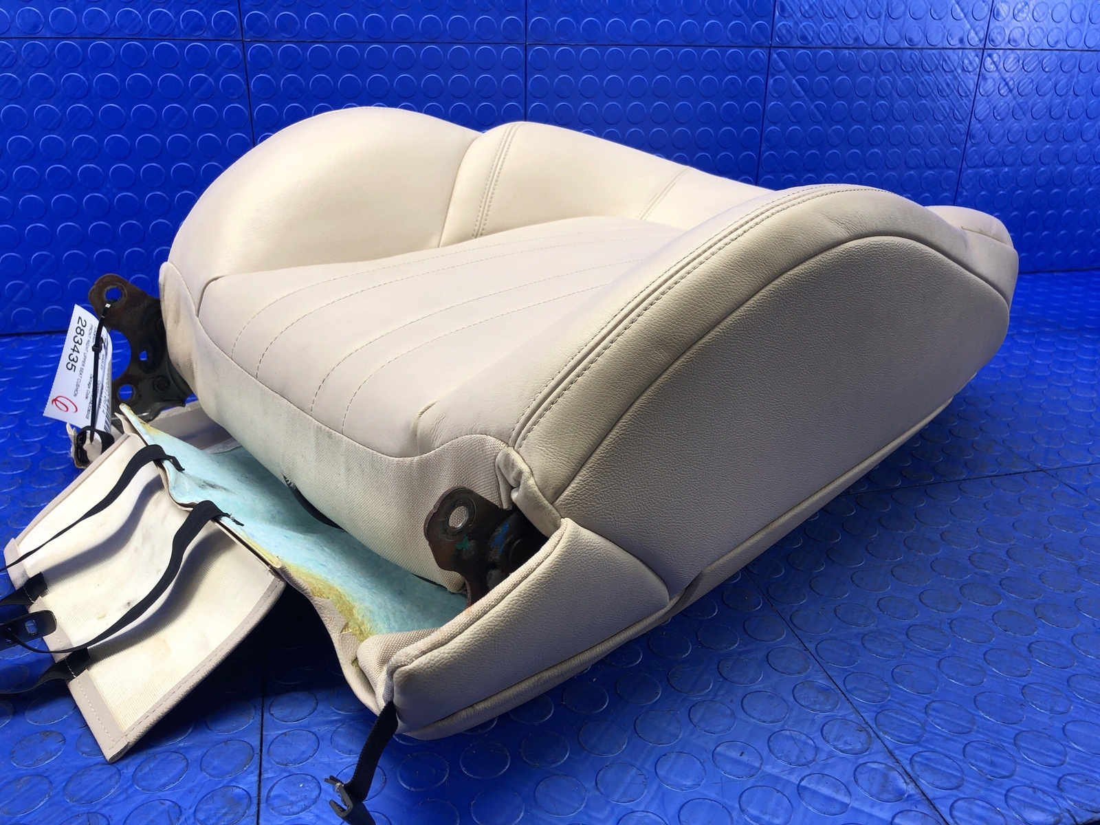 2017-2022 MASERATI LEVANTE FRONT RIGHT UPPER SEAT CUSHION BACKREST BEIGE LEATHER