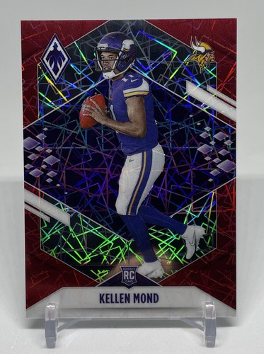 Kellen Mond 2021 Panini Phoenix RED LAZER /285 Rookie Card RC #122