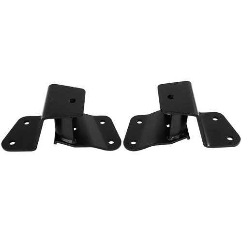 Steel Black For 88-98 Chevy GMC C1500 4" Lowering Parts Drop Shackles & Hangers - Picture 3 of 13