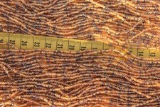 10/0 Mixed Topaz Luster Czech Glass Seed Beads Crafts Jewelry Making/hank