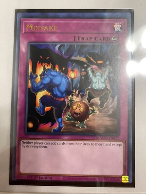 SDSA-EN039 Mistake Common 1st Edition Mint YuGiOh Card