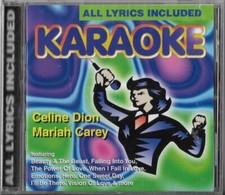 Celine Dion  Mariah Carey by Karaoke CD, Sep-2001, Mastersong New Sealed 