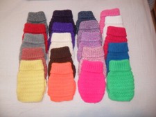 XS pull chiot chien tricoté main chihuahua multicolore uni chiné paillettes