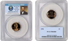 1958 Lincoln Cent 1C PCGS PR66RD