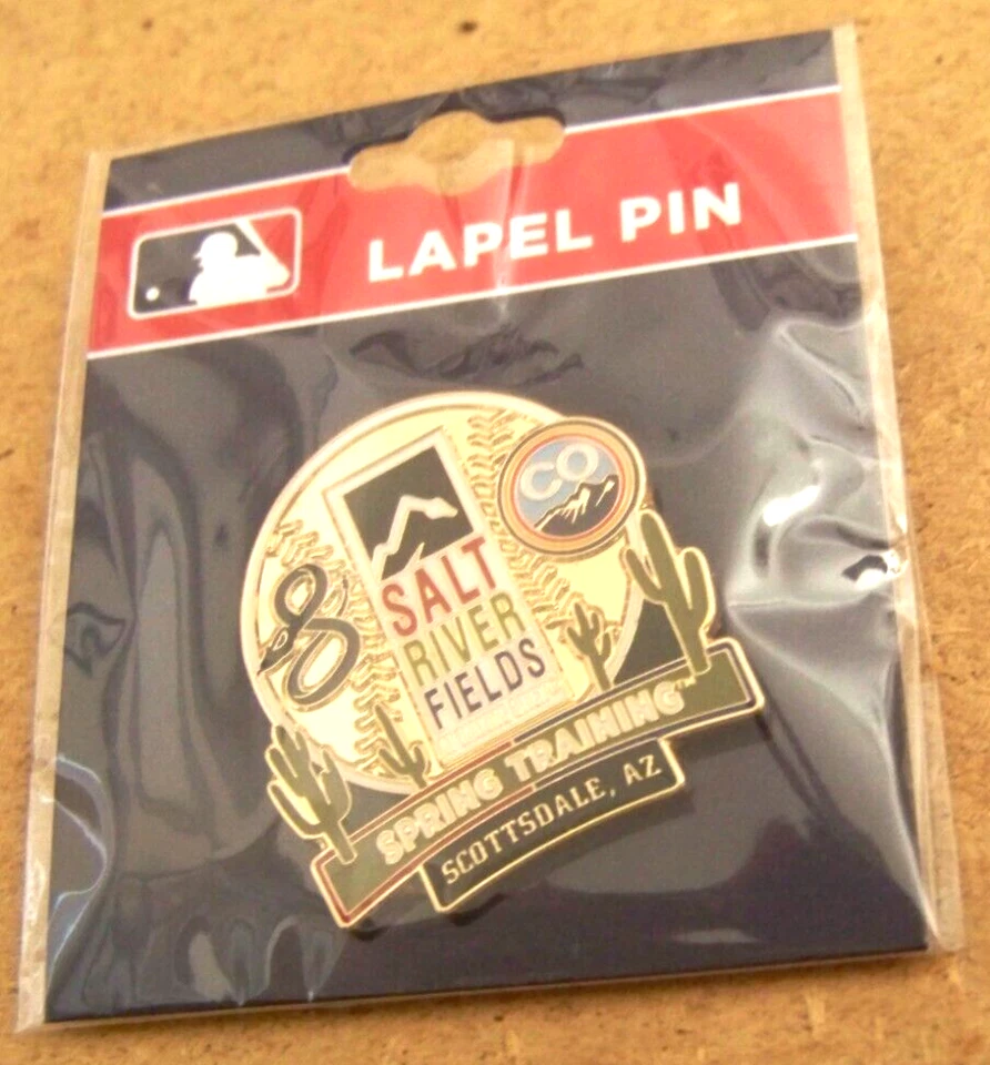2024 Diamondbacks Rockies Salt River Fields pin City Connect design MLB c44957 - Image 3 of 4