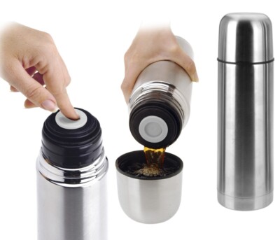 750ml Stainless Steel Thermos Flask Insulated Vacuum Travel Tea