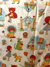 Cute Children  s Duvet COVER Toddler Bed Size Zoo Animals Girl Boy 37  X 48  Bear