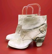Vintage Christian Dior Buckle Lace Up Leather...