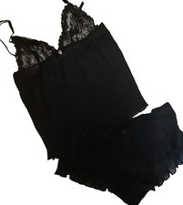 Ann Summers Pleats Cami set, Black. New with tags size 10-12