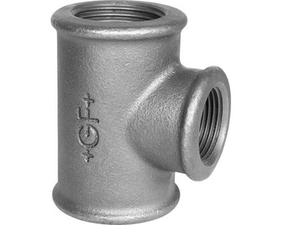Georg Fischer +GF+ T-Stück Temperguss Nr.130 1 1/2 '' x 3/8 '' x 1 1/2 '' IG