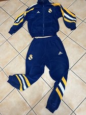Rara Tuta Completa Vintage Real Madrid 1998-99 Adidas Tracksuit