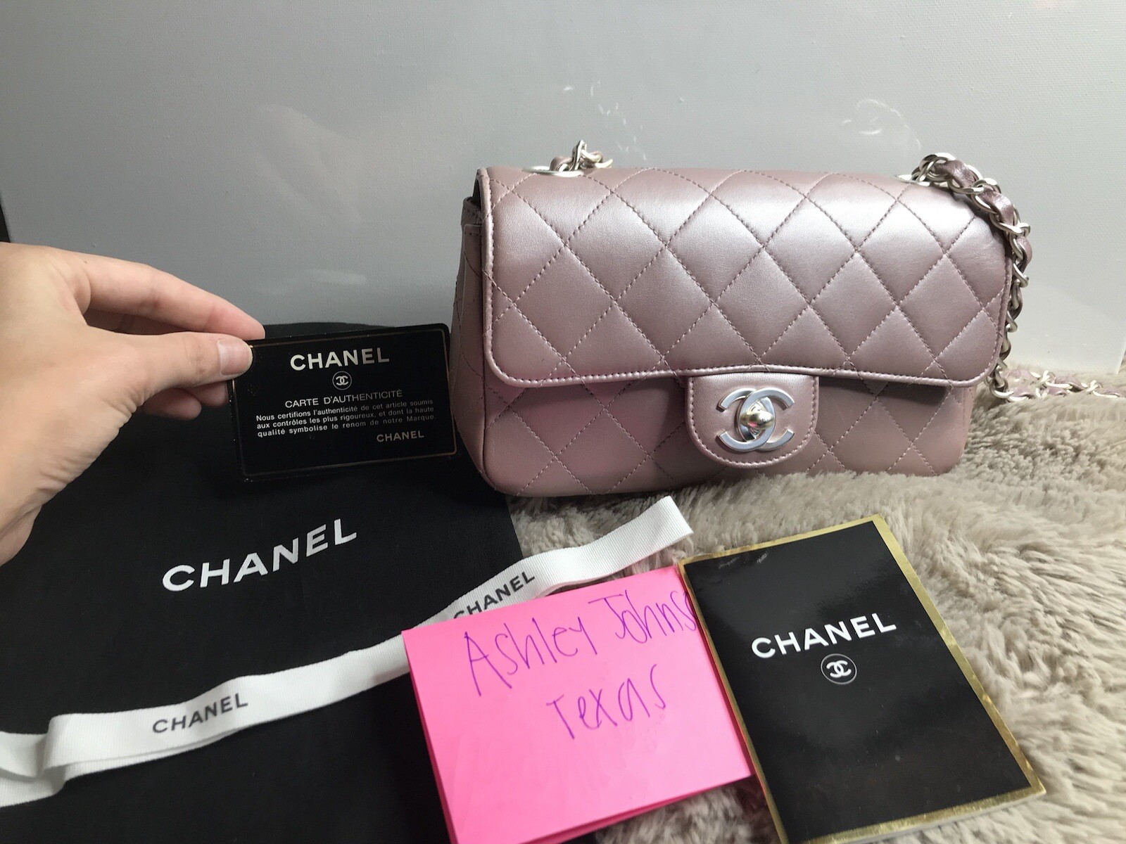 chanel vintage mini rectangular RARE - image 1