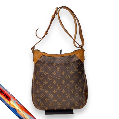 Louis Vuitton Odeon PM Monogram Canvas Bag Brown PVC Crossbody