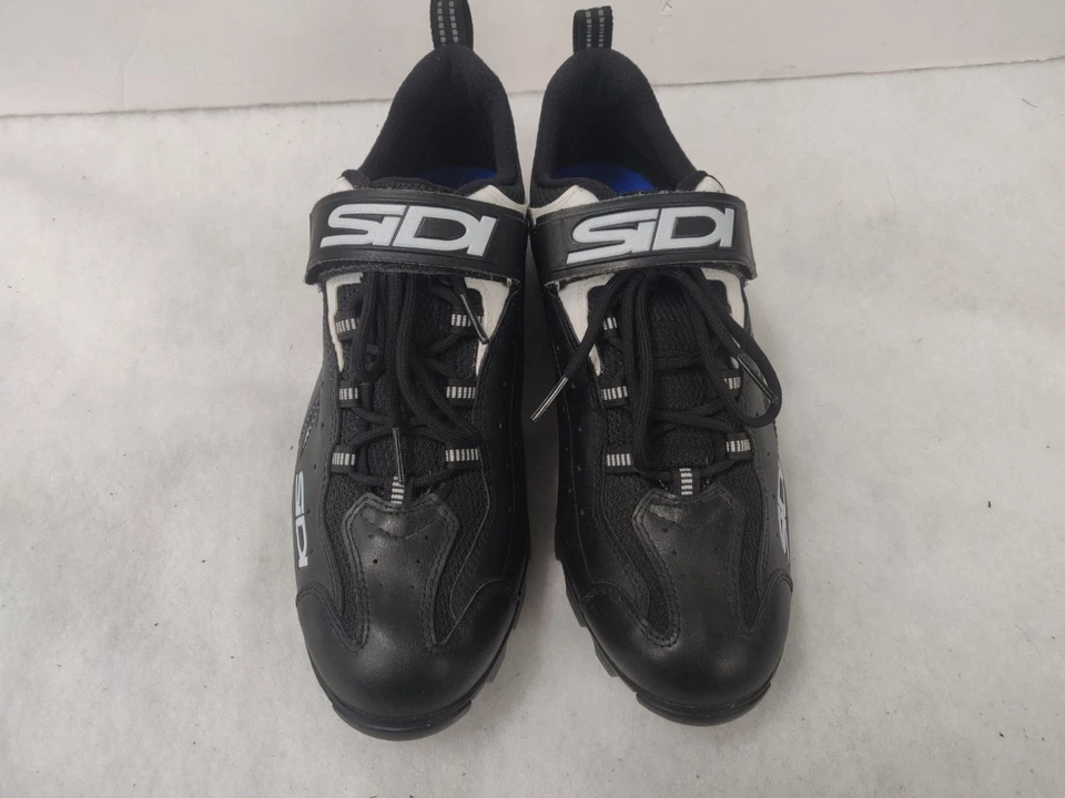 Мужские велосипедные туфли SIDI 10 EU 43 Epic для горного велосипеда черные белые бутсы для горного велосипеда - Изображение 3 из 4