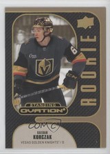 2022 Upper Deck Ovation Rookies Standing Gold Spectrum 87/250 Kaedan Korczak u2v