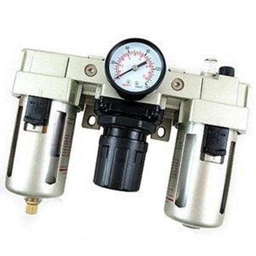 1/2" Filter Regulator Control Moisture Trap Oiler Lubricator