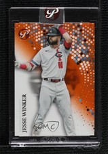 2022 Topps Pristine Orange Pulsar Refractor 17/25 Jesse Winker #292 2id