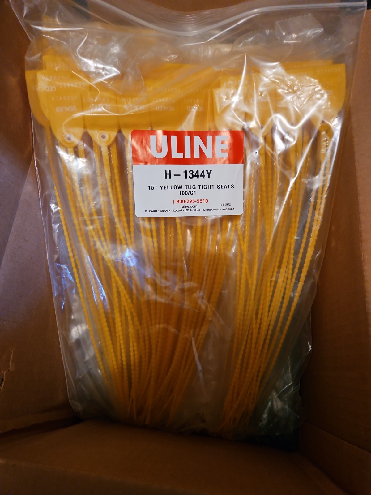Security Plastic Truckload Seals