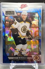 2023-24 O-Pee-Chee Platinum - Jake DeBrusk Blue Fragments /125 Boston Bruins