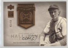 2005 Upper Deck Hall of Fame Seasons 43/50 Red Schoendienst #HFS-RS1 HOF 1h1