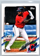 Daniel Johnson 2021 Topps Opening Day Rookie #218 Cleveland Indians