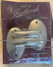 Gainsborough Metaline Bright Brass Door Levers (2 Sets)