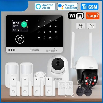 Alarm System for Home WIFI GSM Security Alarm Host Ant-theft Door Motion Sensor