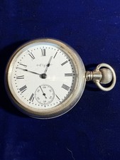 Vintage Elgin 18s, Damaskeened Movement, Runs