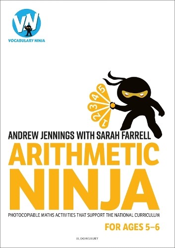 Arithmetic Ninja for Ages 5-6 by Andrew Jennings, Sarah Farrell - 9781801990547