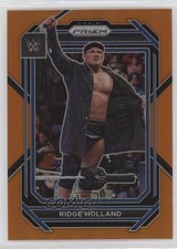 2023 Panini Prizm WWE Orange Prizm 90/99 Ridge Holland #154 18ms