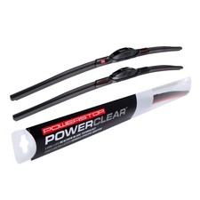 PowerStop PowerClear PCK-1616-1 Front Windshield Wiper Blade Set 16" J-Hook