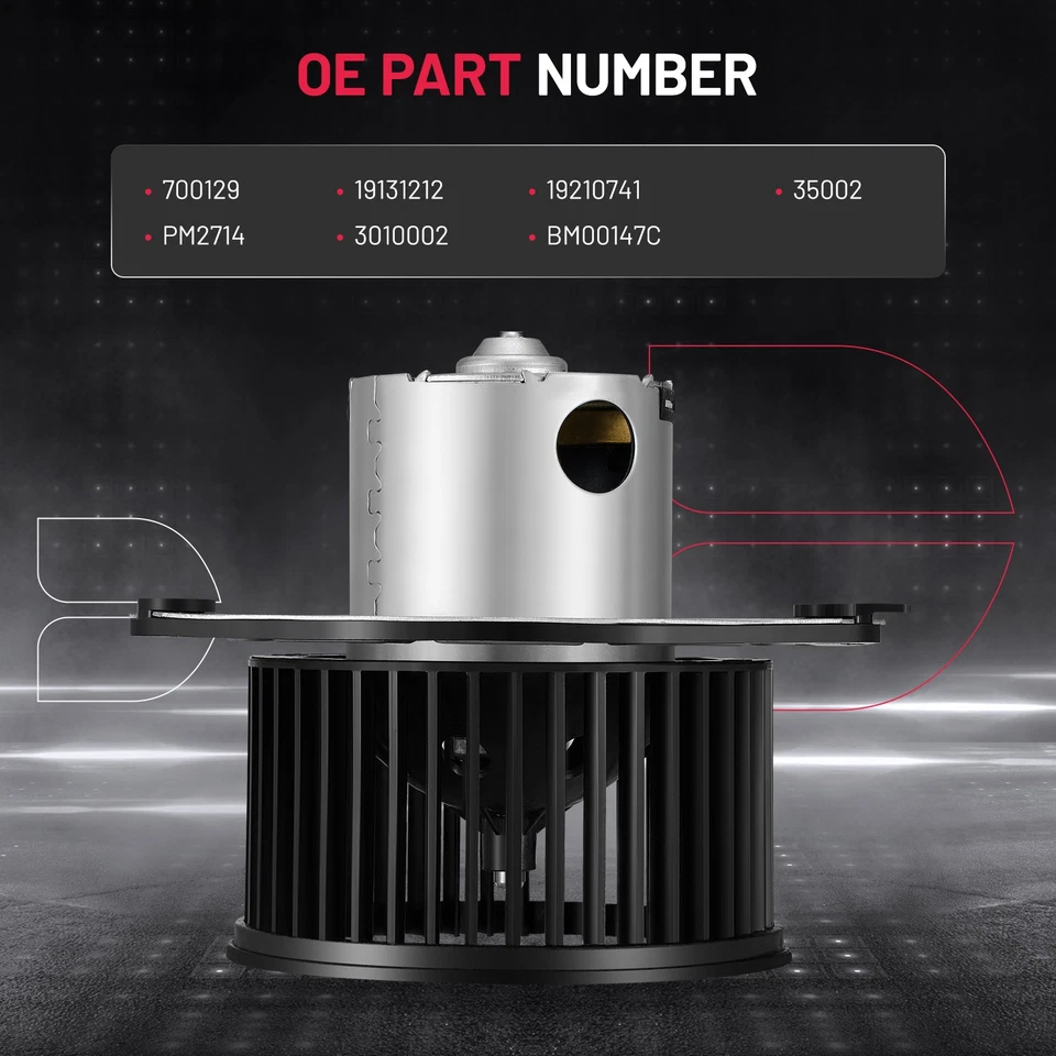 Front HVAC Heater Blower Motor for 1997-2000 Buick Century 3.1L / Regal 3.8L — 第 3/4 张图片