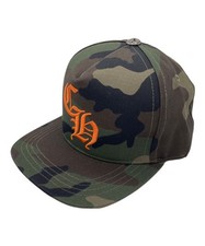 CHROME HEARTS CH Baseball Cap Camo Olive x Kh...