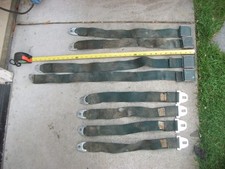 1964 -1970 Ford Mustang Gt 350 Shelby Rare Bucket Seat Working Seat Belt Lot Set