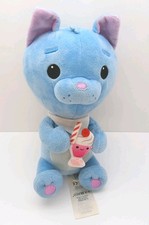 DISNEY Store Wreck it Ralph Puddles The Cat 10" Plush Stuffed Animal Toy