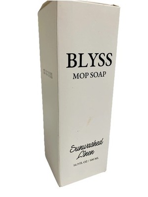 Blyss Mop Soap Cleaning Concentrate Sunwashed Linen 16.9fl oz Exp 11/2028 NEW