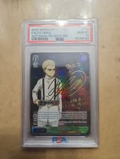 Psa 10 Weiss Schwarz Attack On Titan Falco Grice Sp Td Gold Signature