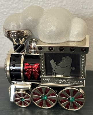 Bath & Body Works SANTA'S TRAIN PROJECTOR Wallflower Plug NIGHTLIGHT Light Up