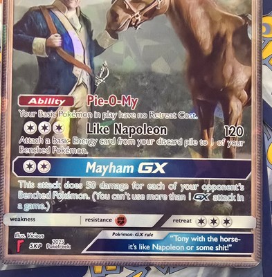 Skipper Tone Sopranos Pokemon Card | eBay