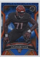 2024 Topps Resurgence Rookies Blue & Orange Spark Refractor Amarius Mims 8d2