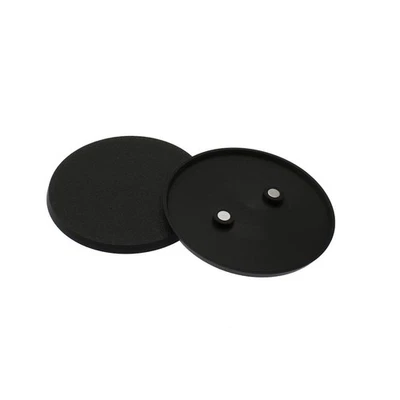 MAKE IT PAINT IT 70mm Round Wargaming Plastic Model Bases + Magnet for Miniature Games