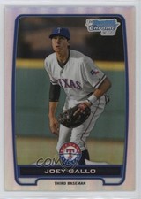 2012 Bowman Draft Chrome Draft Picks Refractor Joey Gallo #BDPP32 2d9