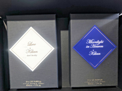 2er Set Leerboxen für Kilian Paris - Love Don t Be Shy & Moonlight in Heaven