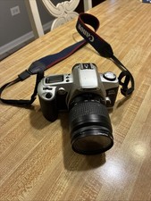 Canon EOS Rebel G 28-80mm Lens Film Camera Strap Tested Working