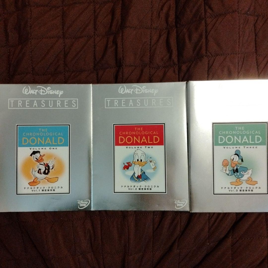 The Chronological Donald Volume One Two Three DVD Set Disney