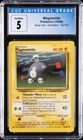 1999 POKEMON BASE SET UNLIMITED #53/102 MAGNEMITE CGC 5