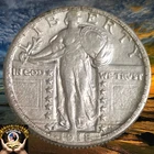 1918 S Standing Liberty Silver Quarter Dollar in Choice XF+ Condition 🔥 🔥 🔥