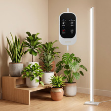 36W Vertical Plant Full Spectrum LED Grow Lights Timer Standing for Indoor Plant