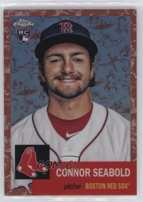 2022 Topps Chrome Platinum Anniversary 69/75 Connor Seabold #330 Rookie RC 14je